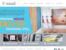 Tablet Screenshot of excellcg.com